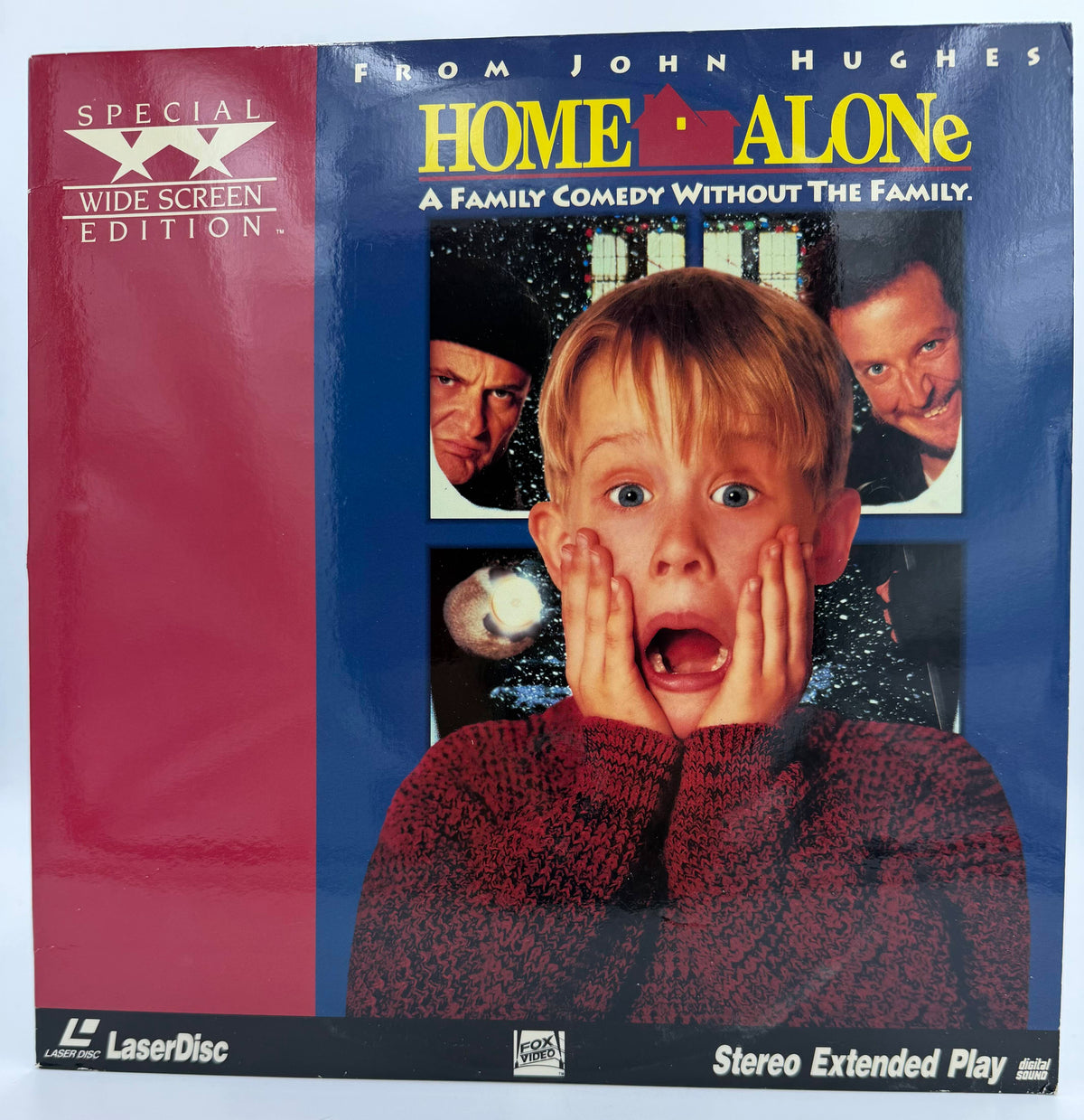 Home Alone (1991) LaserDisc - Macaulay Culkin - Special Widescreen Edition - Fox Video - EX