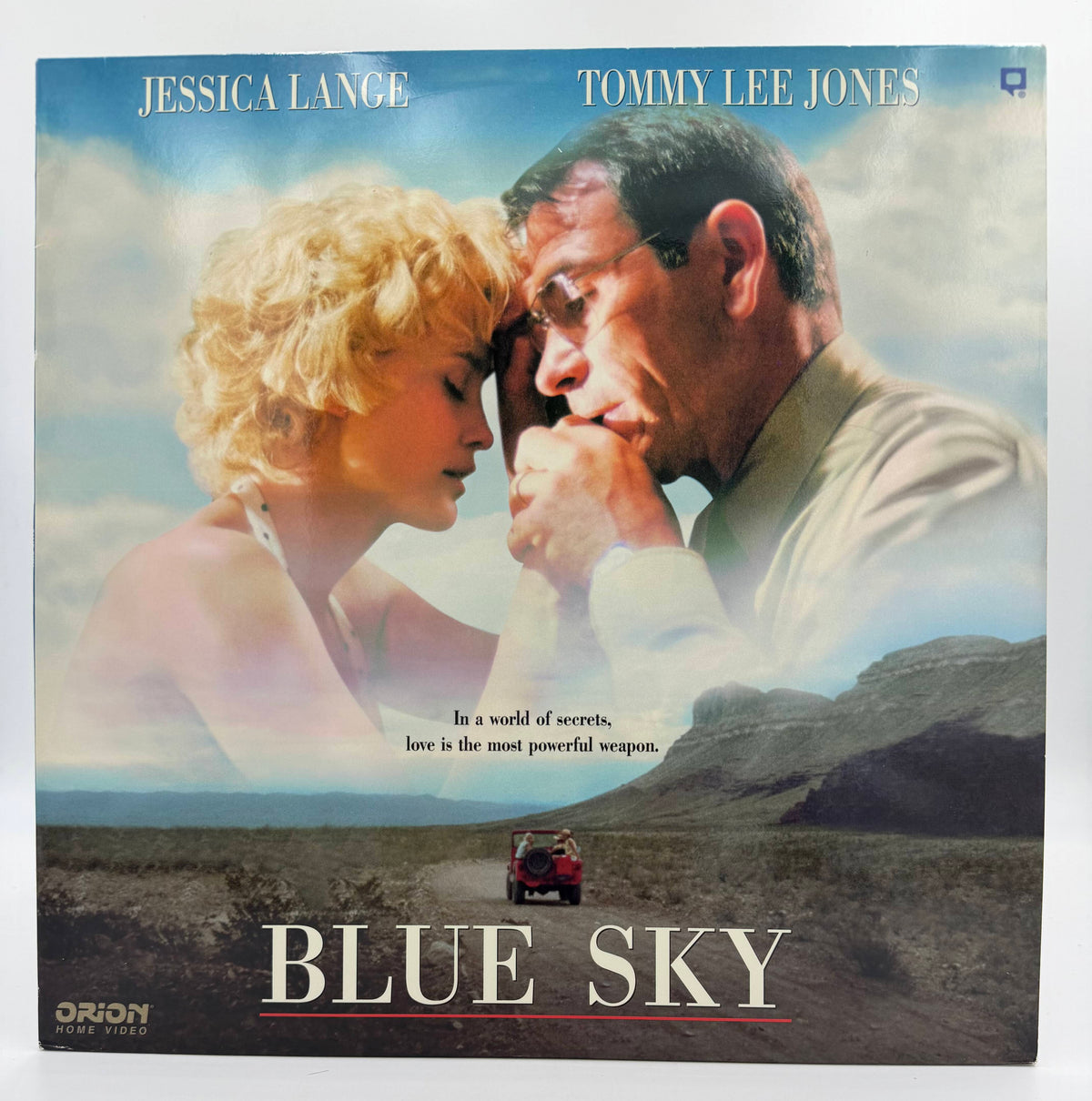 Blue Sky (1992) LaserDisc - Jessica Lange, Tommy Lee Jones - Orion Home Video - EX
