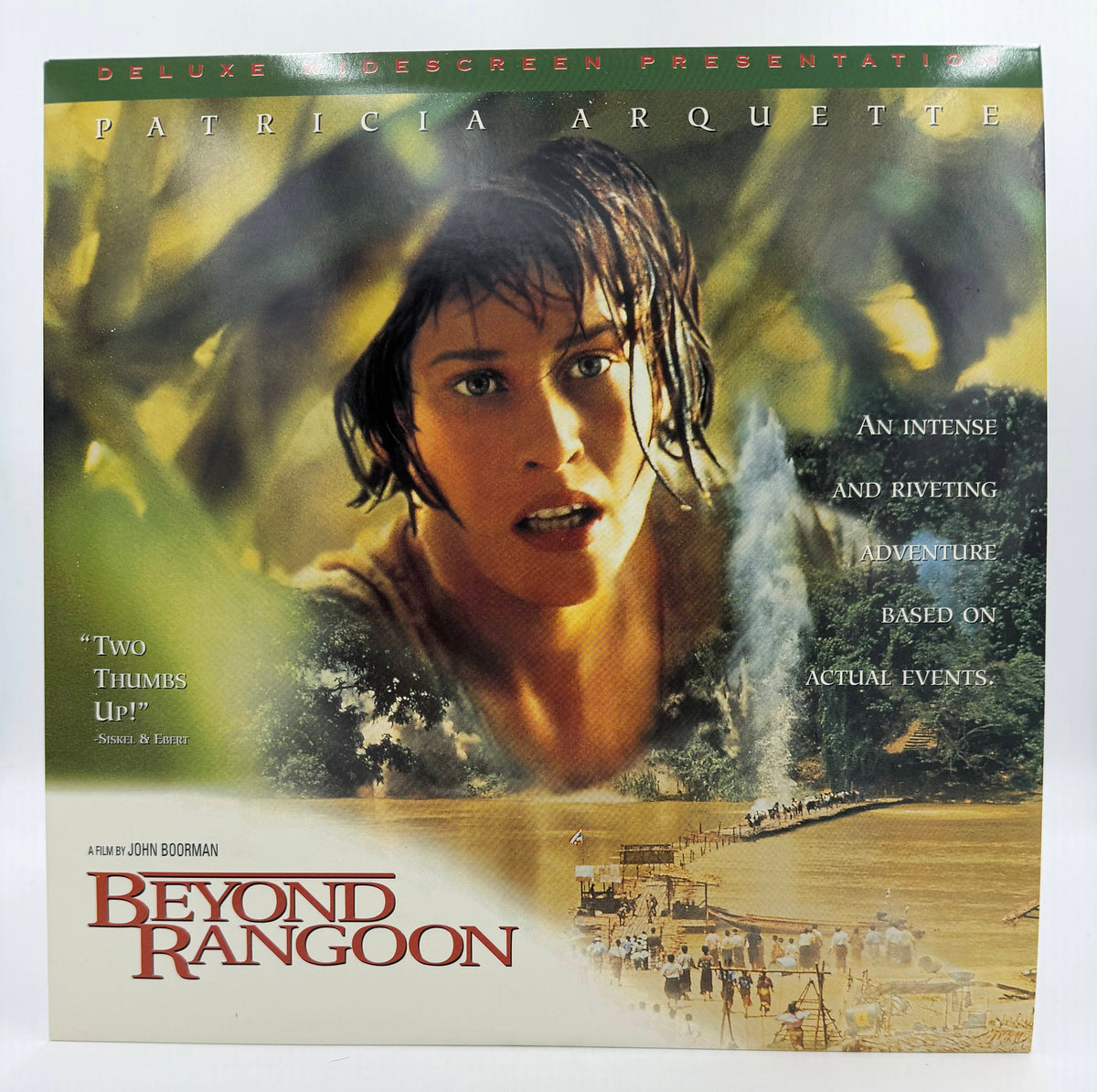 Beyond Rangoon (1996) LaserDisc - Patricia Arquette - Deluxe Widescreen Presentation - Columbia TriStar - EX