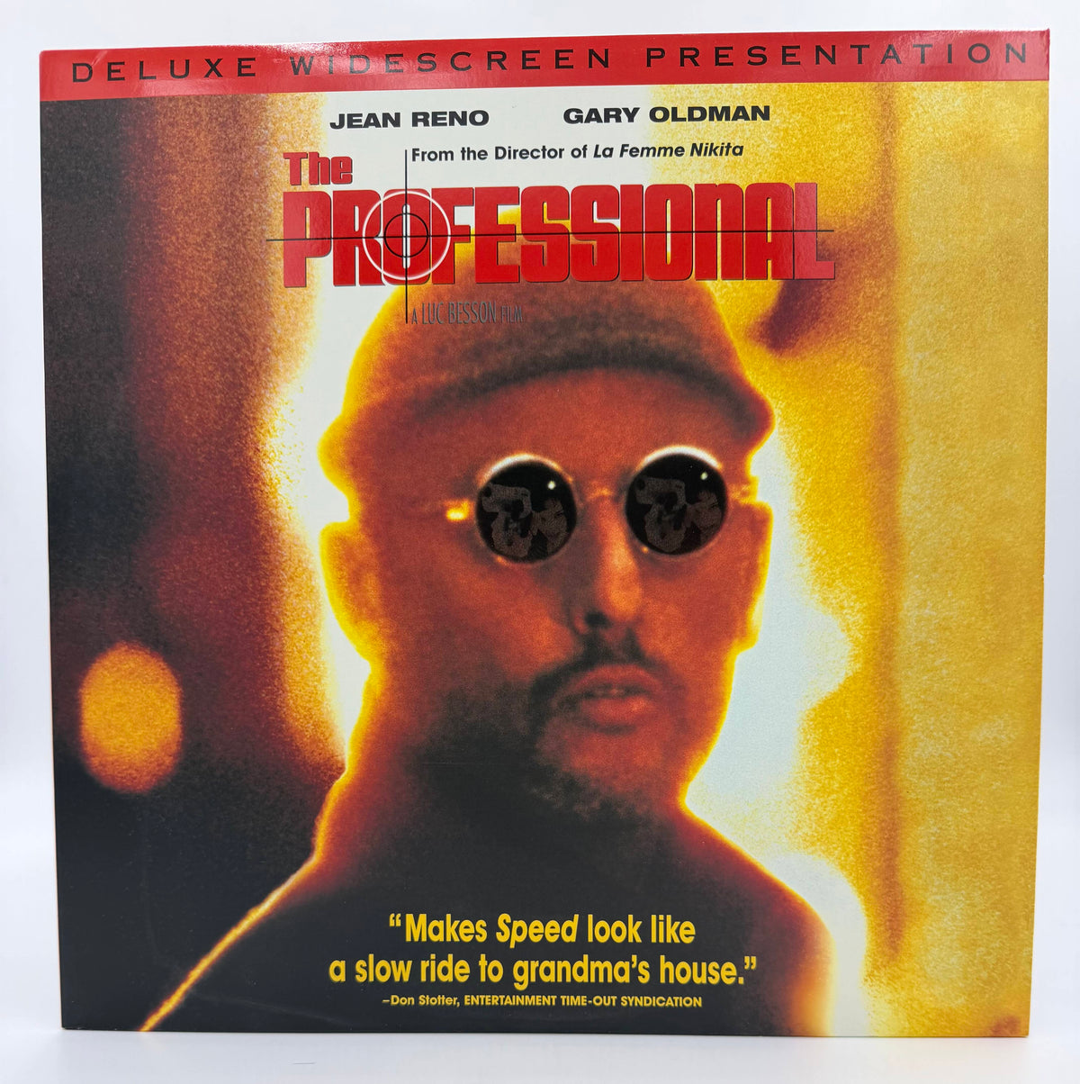 The Professional (1994) LaserDisc - Jean Reno, Gary Oldman, Natalie Portman - Deluxe Widescreen Presentation - Columbia TriStar - EX