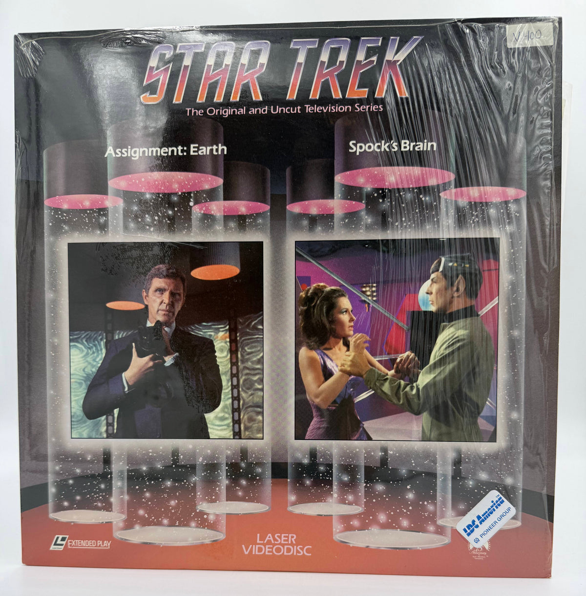 Star Trek: The Original Series (1987) Vintage LaserDisc - Tomorrow Is Yesterday / Court-Martial - Episodes 21 &amp; 15 - Paramount - EX