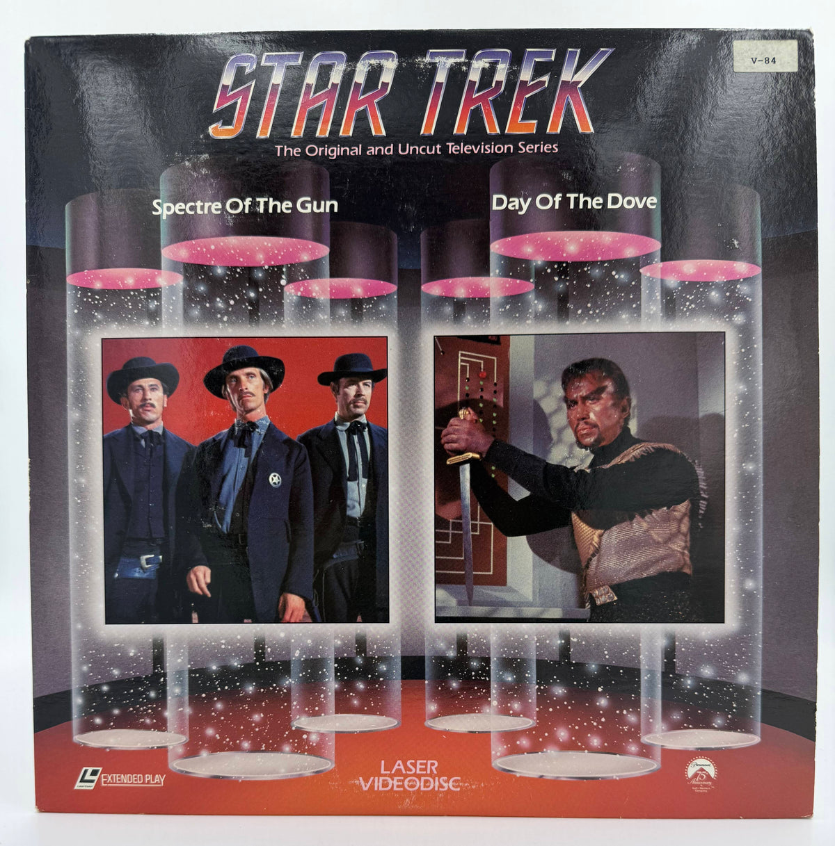 Star Trek: The Original Series (1987) LaserDisc - Spectre Of The Gun / Day Of The Dove - Episodes 56 &amp; 66 - Paramount - EX