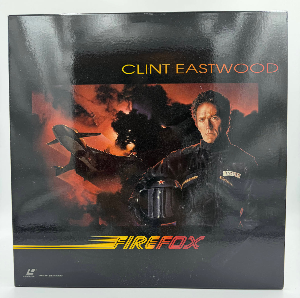 Firefox (1982) LaserDisc LD - Clint Eastwood - Widescreen Letterbox - Warner Home Video - EX