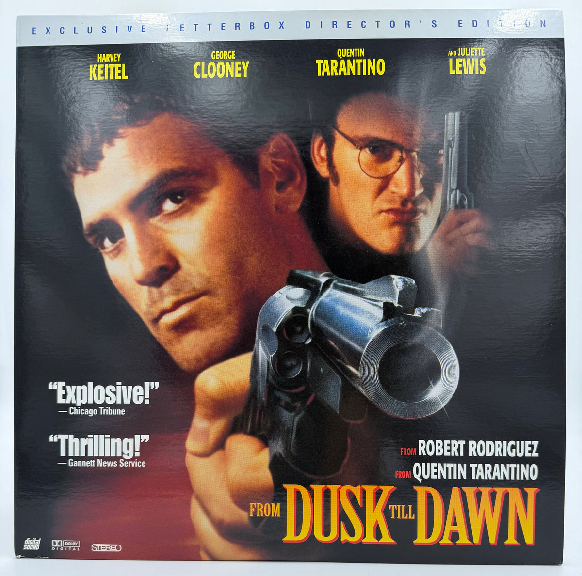From Dusk Till Dawn LaserDisc LD (1996) - Dimension Home Video - EX