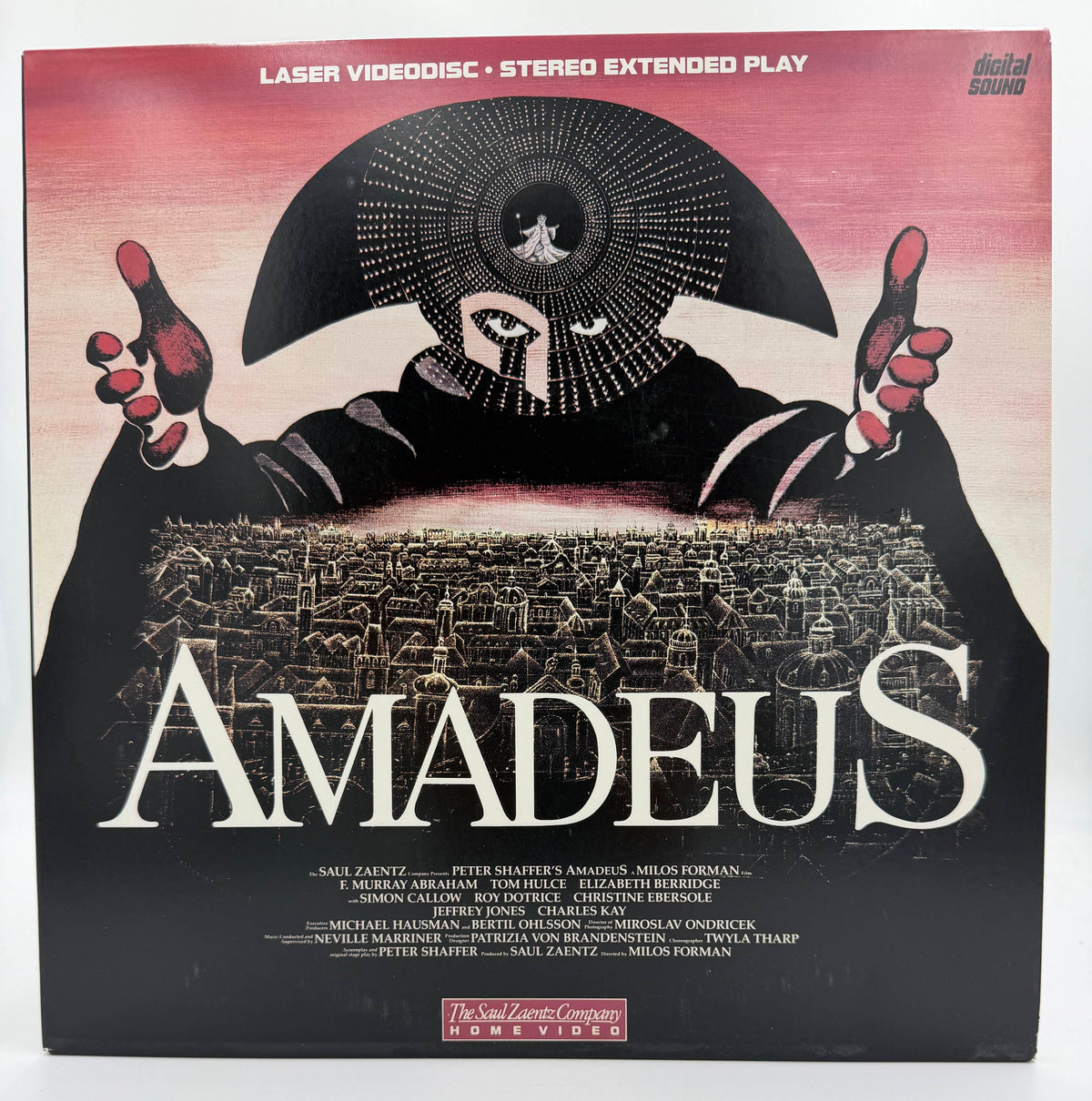 Amadeus LaserDisc LD (1984) - The Saul Zaentz Company Home Video / Pioneer Video - EX