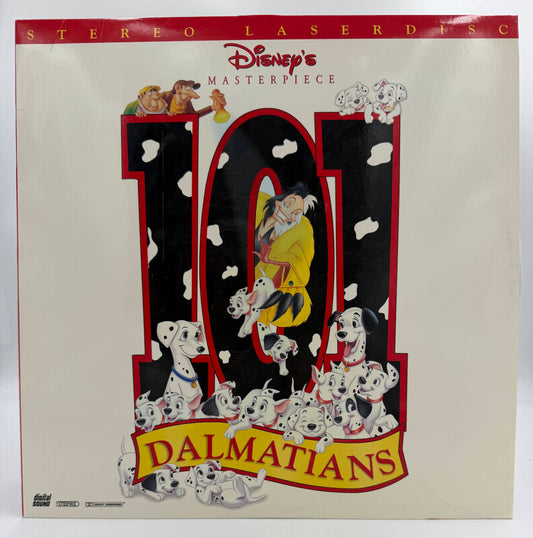 101 Dalmatians LaserDisc LD (1996) - Walt Disney Masterpiece Collection - EX