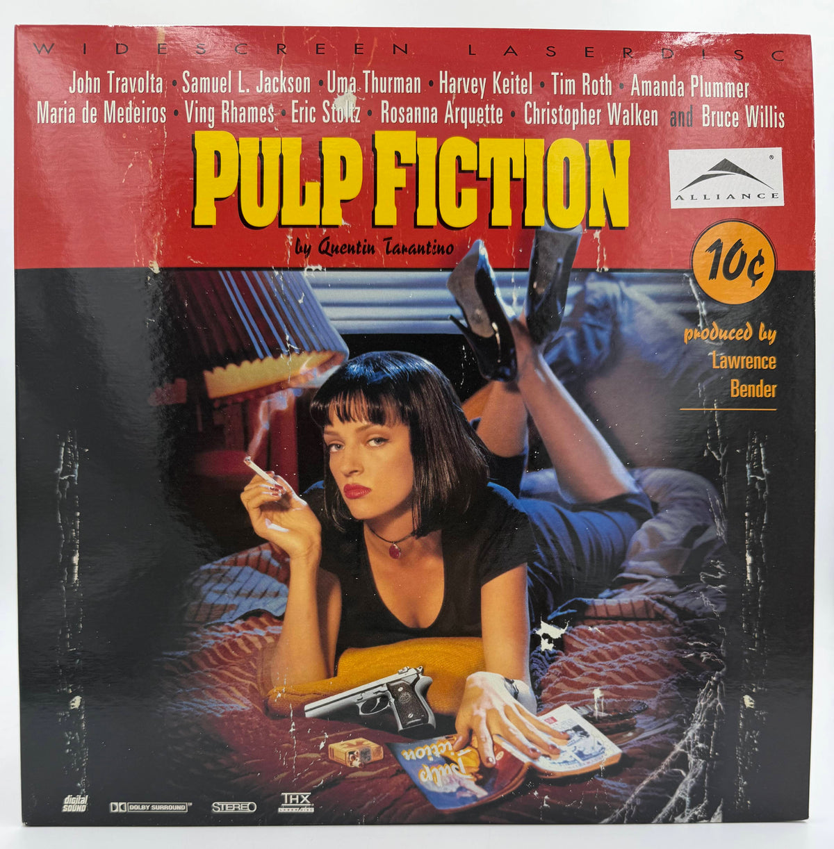 Pulp Fiction Widescreen LaserDisc LD (1995) - Miramax Home Entertainment / Alliance - EX