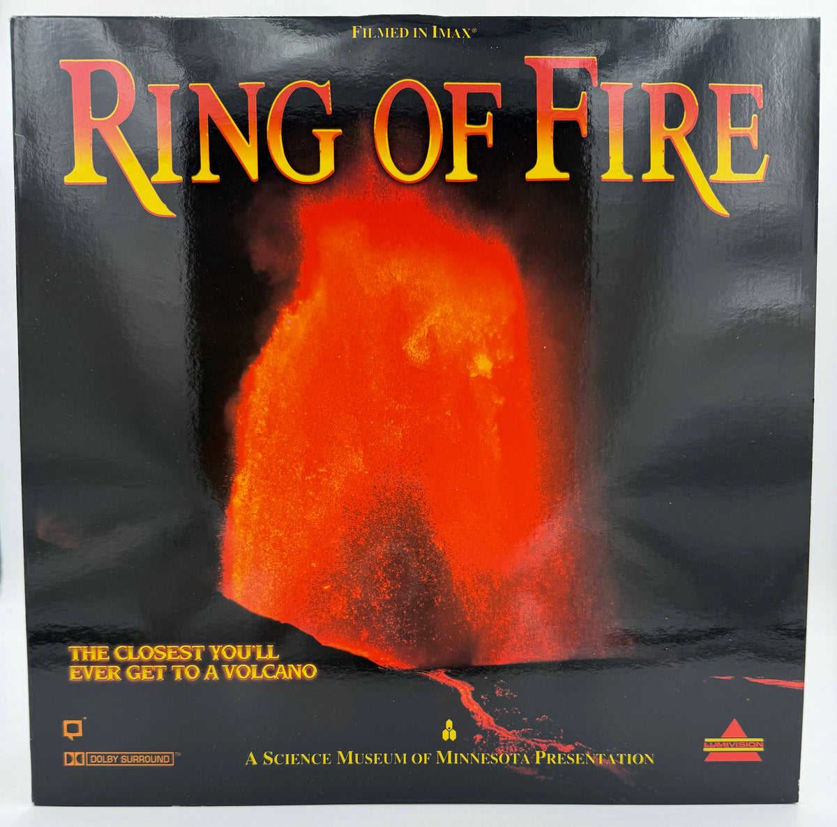 Ring of Fire IMAX LaserDisc LD (1991) - Lumivision - EX