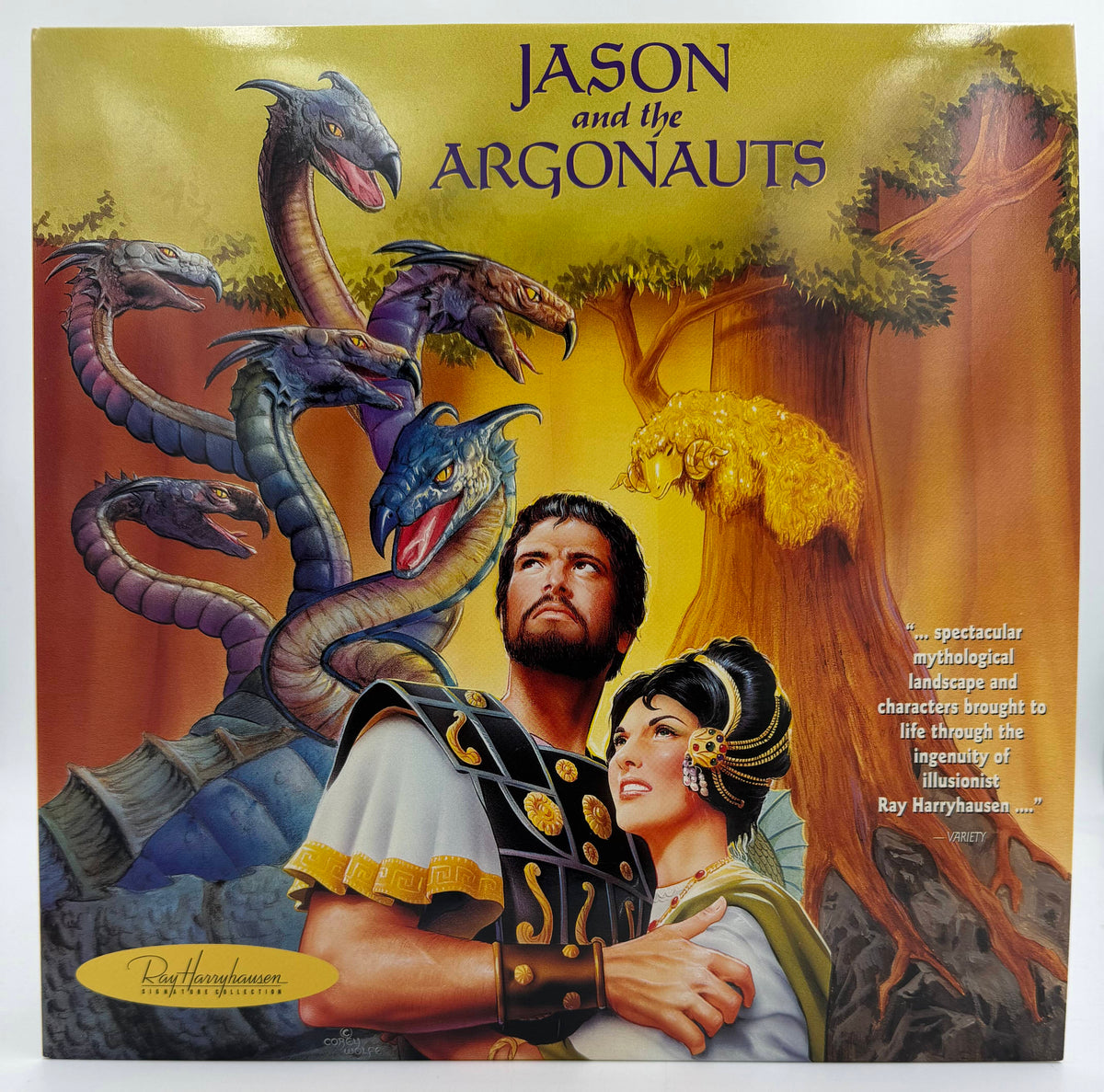 Jason and the Argonauts LaserDisc LD - Ray Harryhausen Signature Collection (1992) - Columbia Tristar Home Video - EX