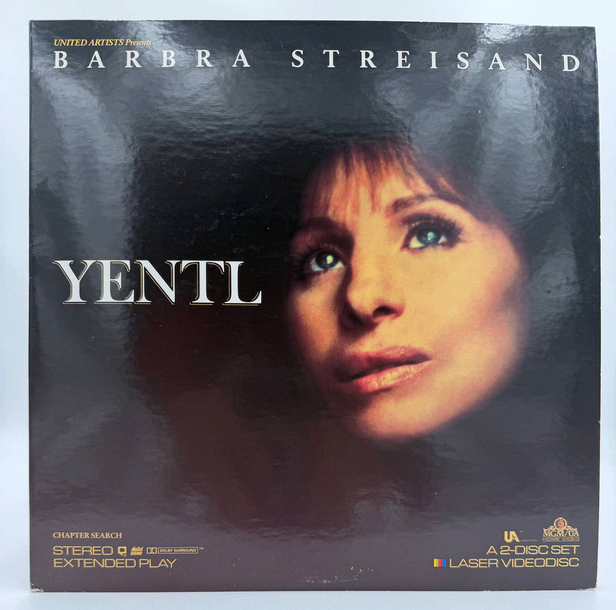 Yentl LaserDisc LD (1990) - MGM/UA Home Video - EX