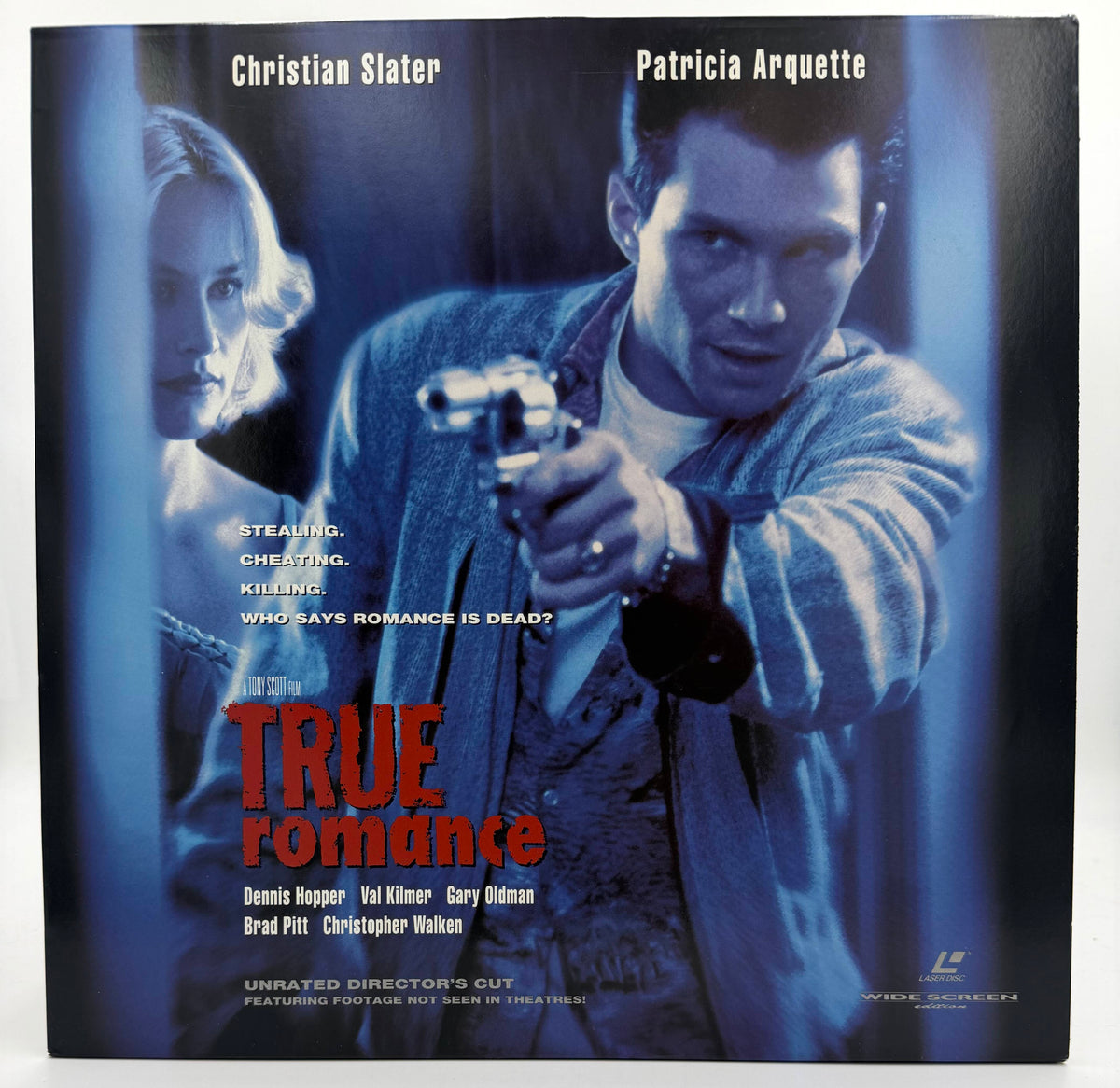 True Romance Unrated Director's Cut Widescreen Edition LaserDisc LD (1994) - Warner Home Video / Morgan Creek - EX