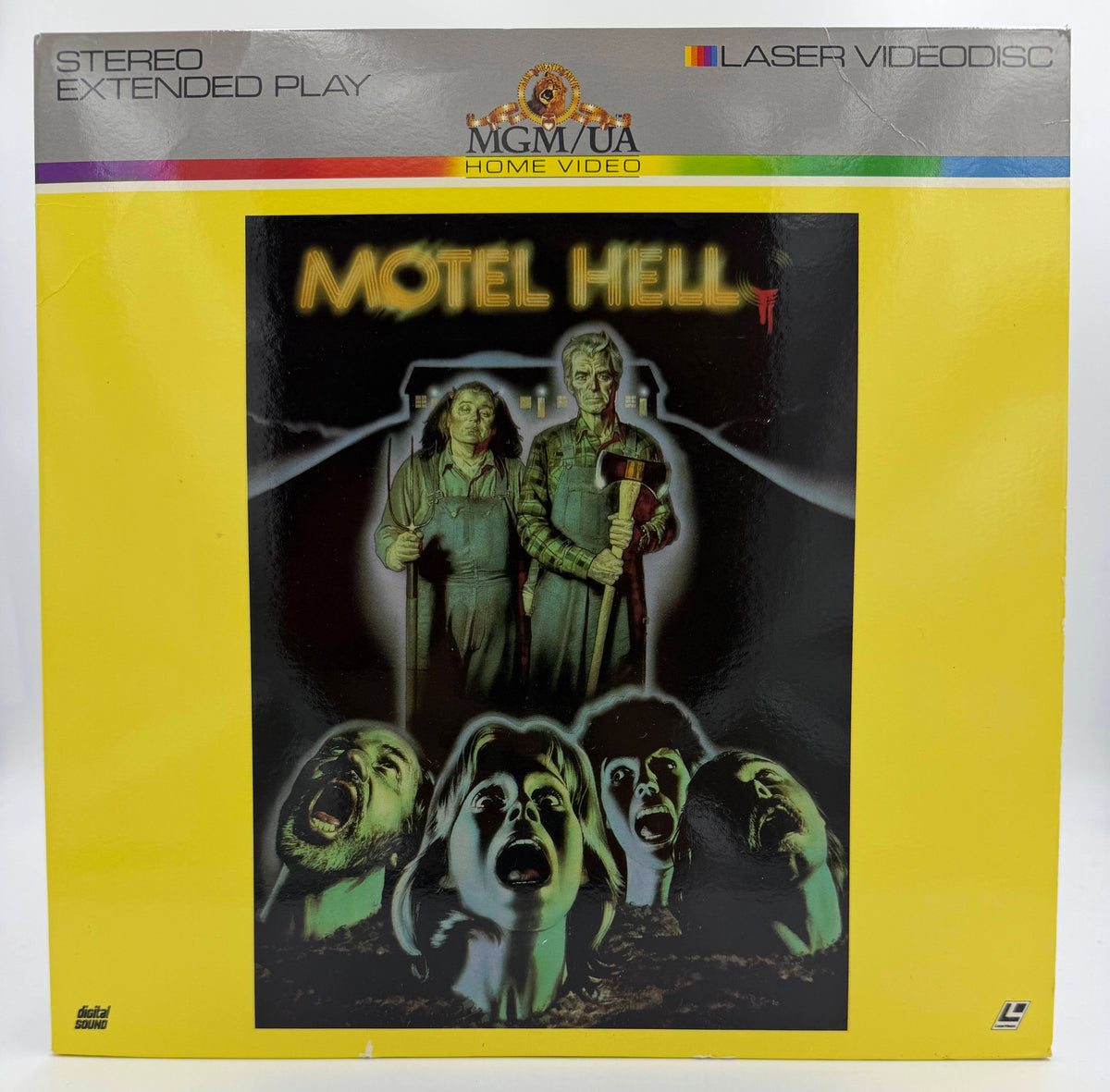 Motel Hell LaserDisc LD (1988) - MGM/UA Home Video - EX