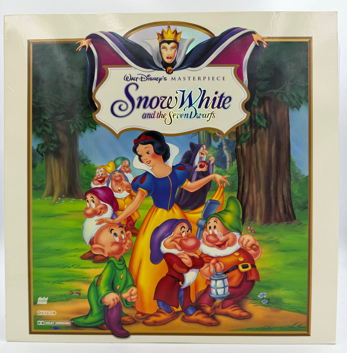 Snow White and the Seven Dwarfs Walt Disney's Masterpiece LaserDisc LD (1994) - Walt Disney Home Video - EX