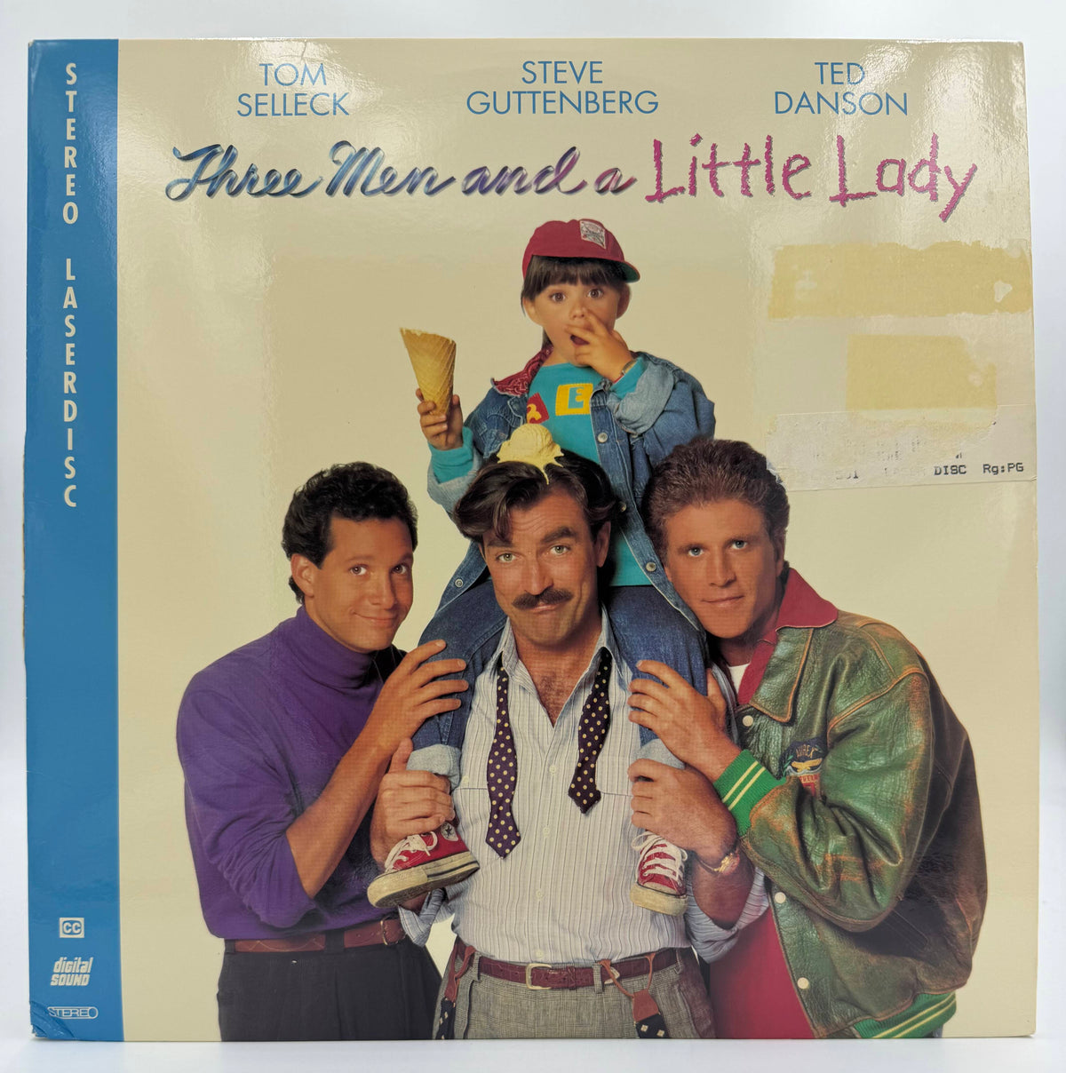 Three Men and a Little Lady LaserDisc LD (1991) - Touchstone Home Video - VG