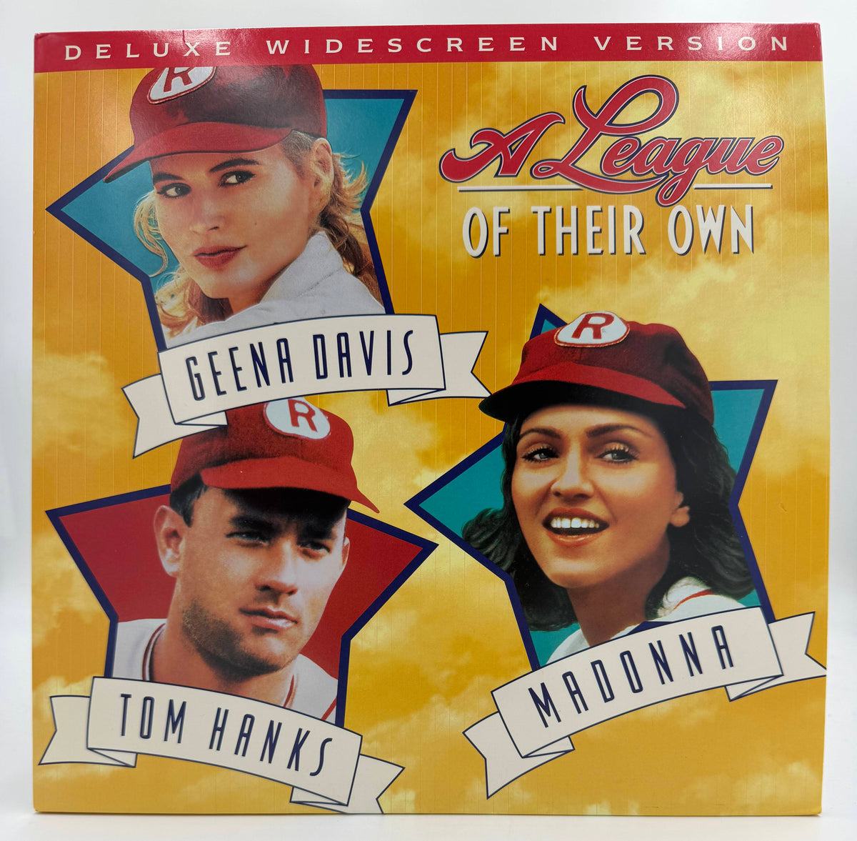 A League of Their Own (Deluxe Widescreen Version) LaserDisc LD Set (1993) - Columbia Tristar Home Video - EX
