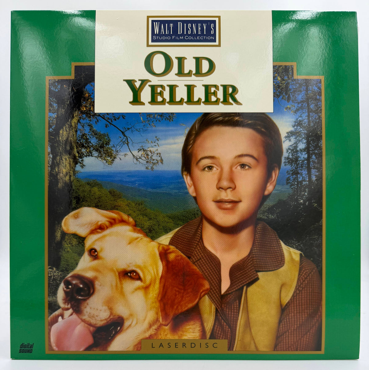 Old Yeller (Walt Disney's Studio Film Collection) LaserDisc LD (1992) - Walt Disney Home Video - EX