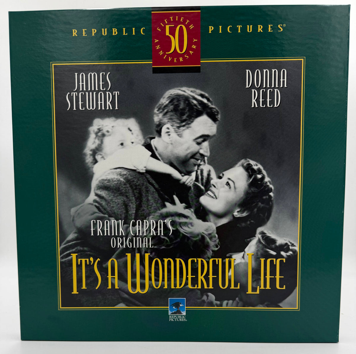 It's a Wonderful Life (The 50th Anniversary Deluxe Laser Set) LaserDisc Box Set (1995) - Republic Pictures Home Video - EX