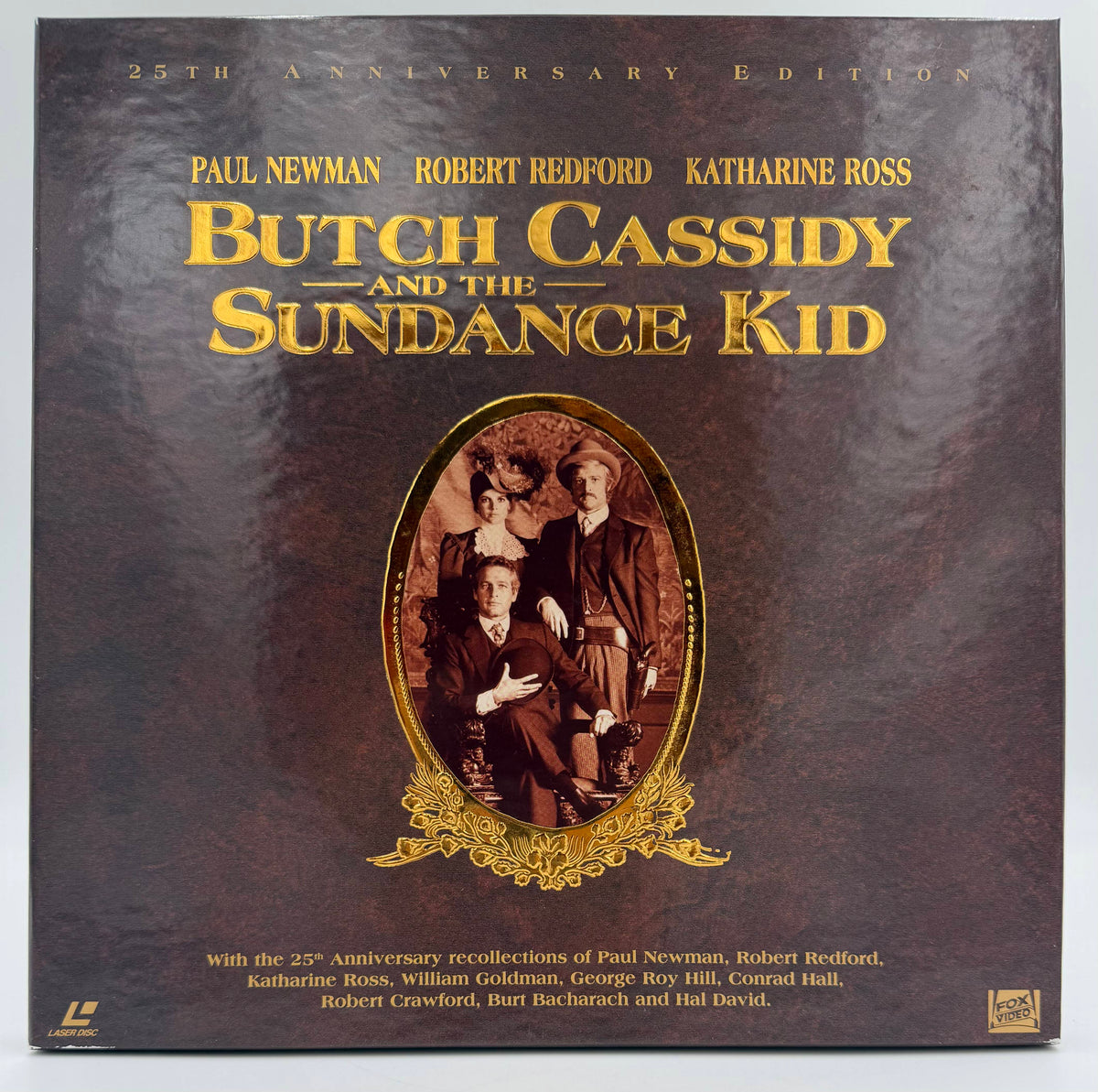 Butch Cassidy and the Sundance Kid (25th Anniversary Edition) LaserDisc LD Box Set (1994) - Fox Video - EX