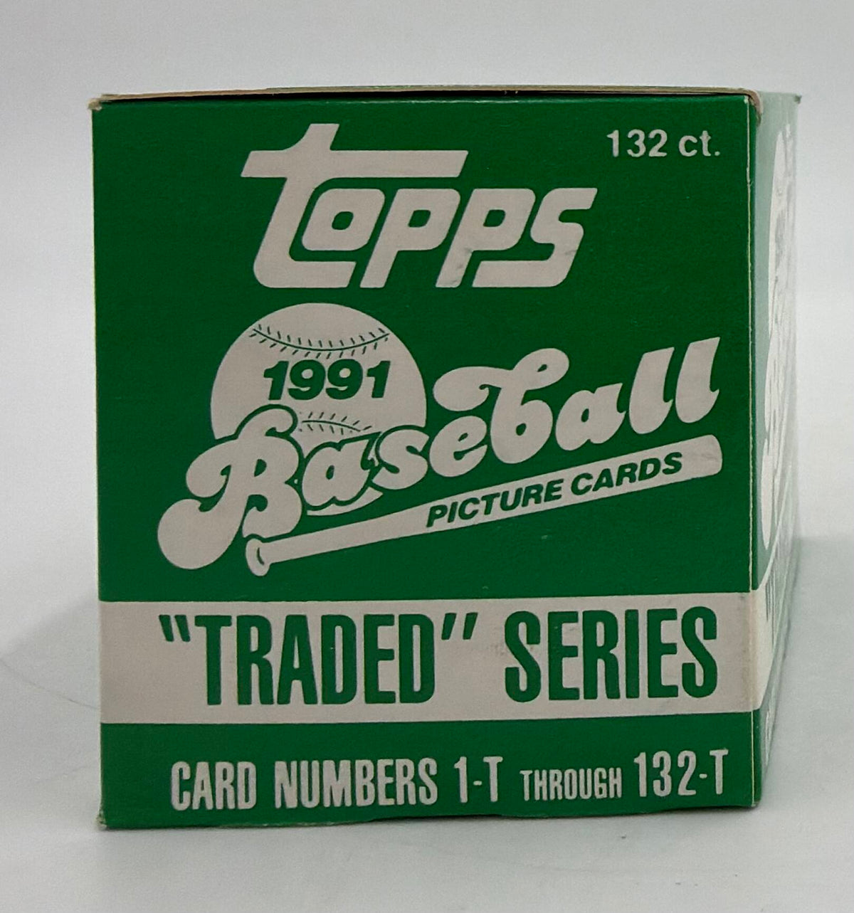 1991 Topps Baseball Traded Series Complete Factory Set (132 Cards)