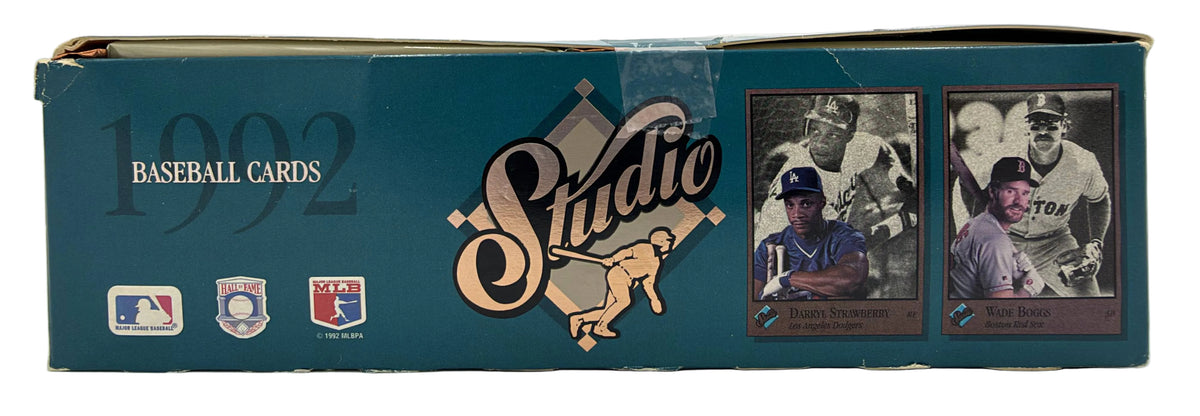 1992 Leaf Studio Baseball Wax Box (48 Packs) Heritage Foil Inserts
