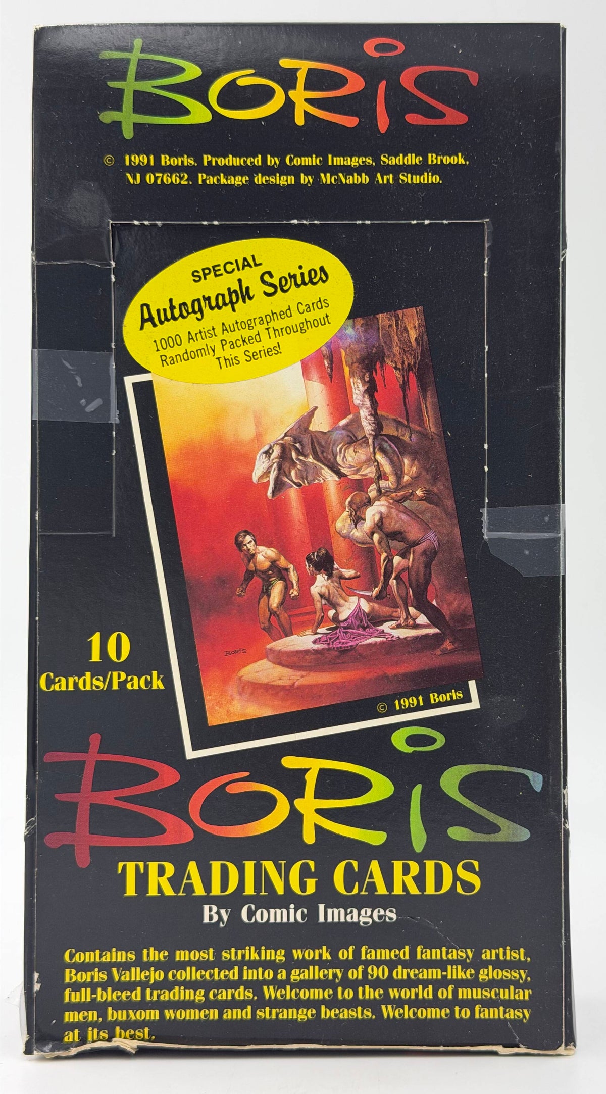 1991 Boris Vallejo Trading Cards (Series 1) Unopened Wax Box (48 Packs) Possible Autographs