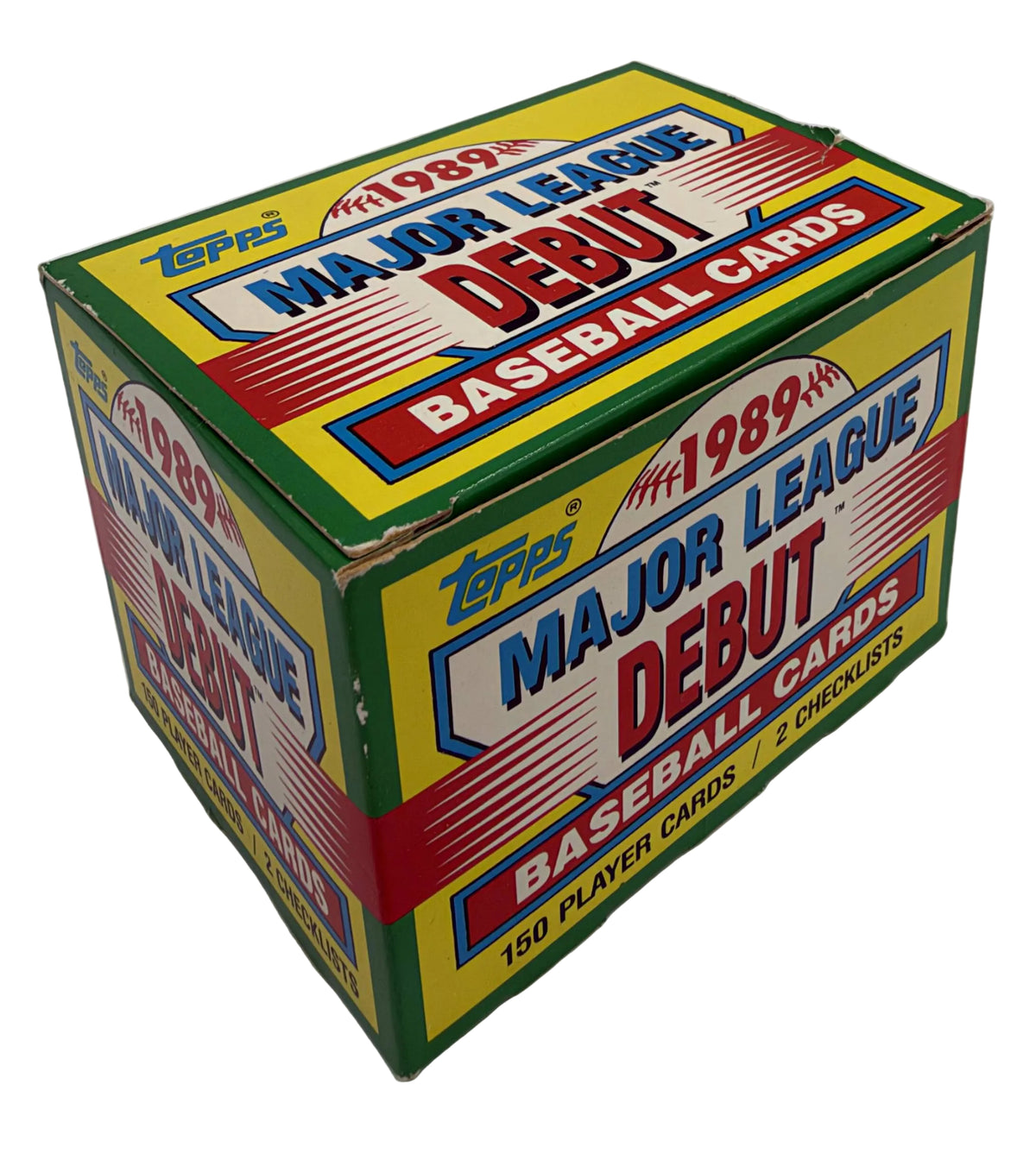 1989 Topps MLB Baseball Major League Debut Factory Set (152 Cards) Ken Griffey Jr Rookie