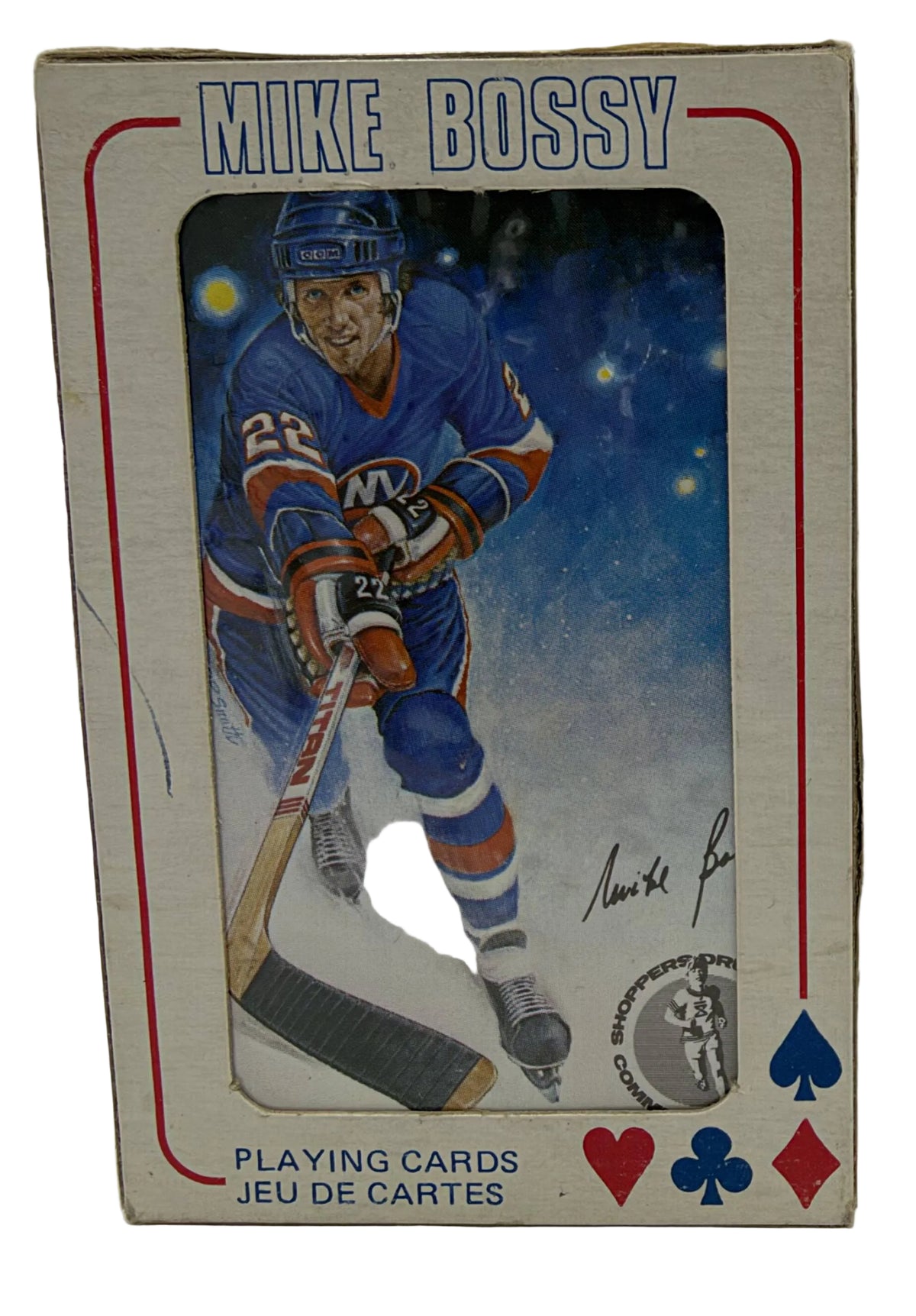 Vintage 1982/83 Shoppers Drug Mart / CAHA Hockey Playing Cards (Mike Bossy Deck) - Rare Canadian Collectible