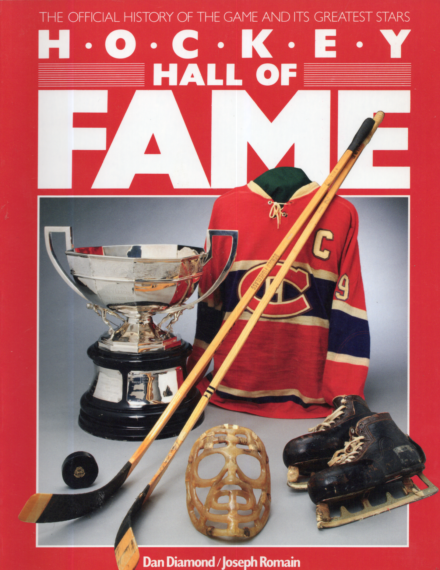 1988 Hockey Hall of Fame: The Official History of the Game and Its Greatest Stars Softcover Book