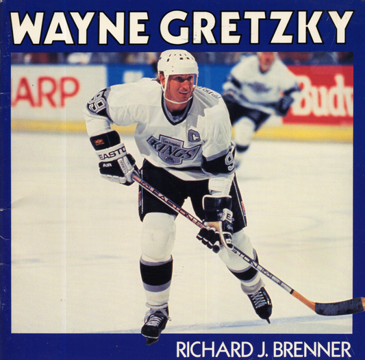 Vintage 1993 Wayne Gretzky Biography Biography Paperback Book – Richard J. Brenner
