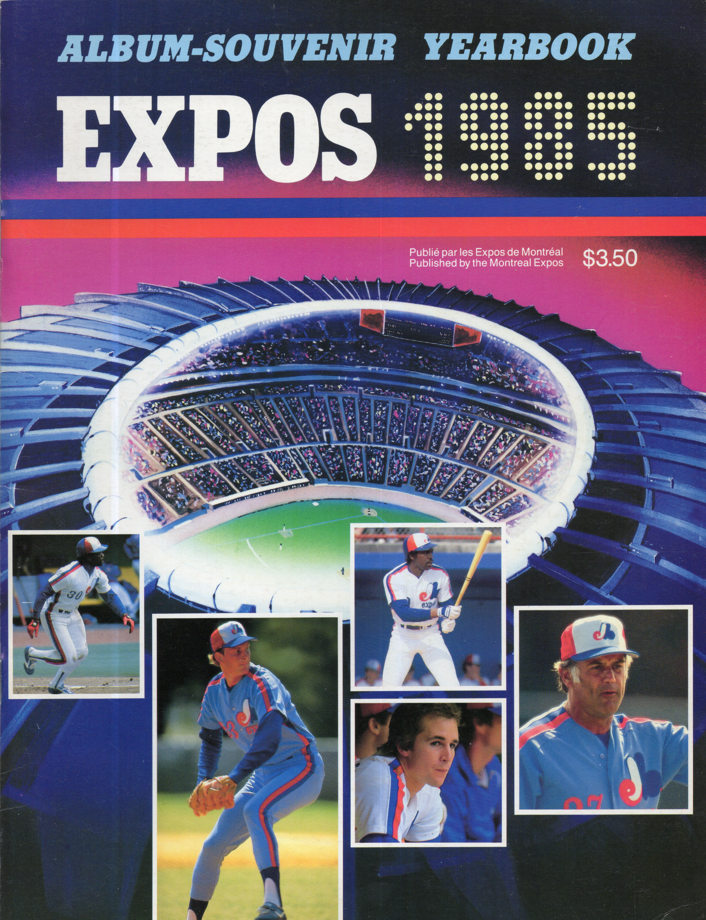 Vintage 1985 Montreal Expos Album-Souvenir Yearbook | Rare MLB Memorabilia