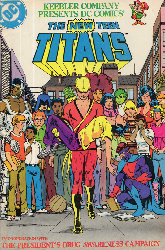 1983 DC Comics The New Teen Titans Drug Awareness Promotional Comic Book