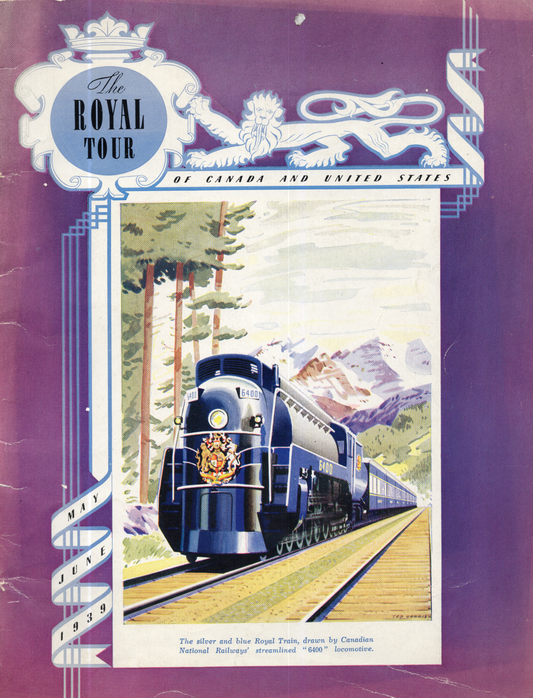 Vintage 1939 "The Royal Tour of Canada and United States" Commemorative Booklet King/Queen Visit