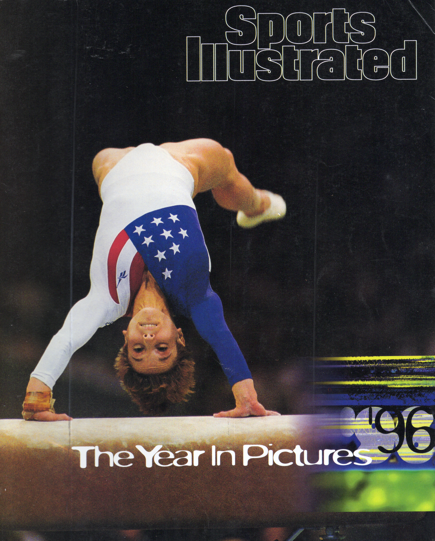 Vintage Sports Illustrated (Jan 1997) "The Year In Pictures '96" Special Issue – Kerri Strug Olympic Vault Cover