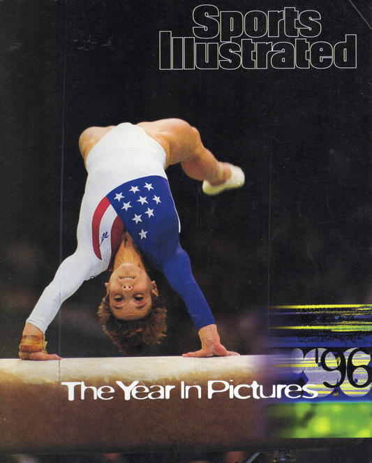 Vintage Sports Illustrated (Jan 1997) "The Year In Pictures '96" Special Issue – Kerri Strug Olympic Vault Cover