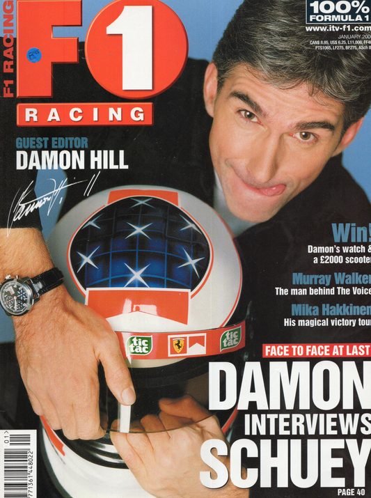 Vintage F1 Racing Magazine (July 2000) – Damon Hill Cover & Michael Schumacher Interview Ex Condition