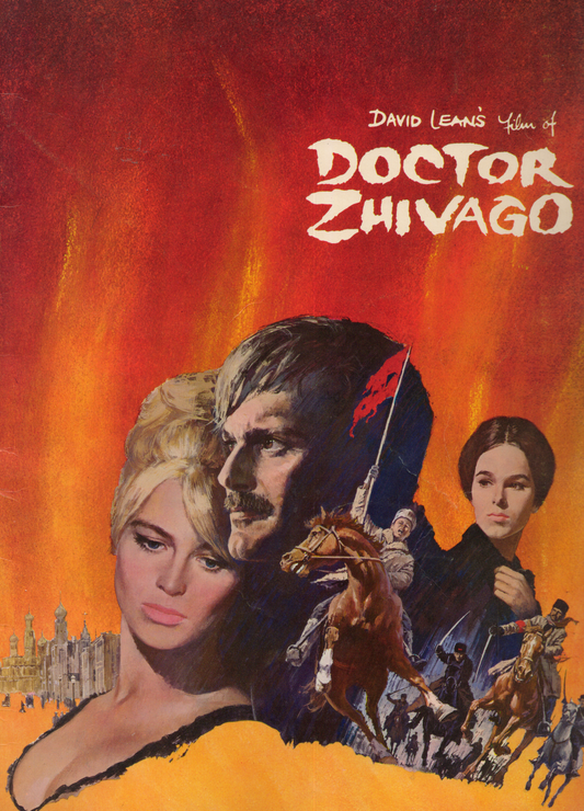 Vintage 1965 Doctor Zhivago Original Movie Souvenir Program | Softcover Film Booklet