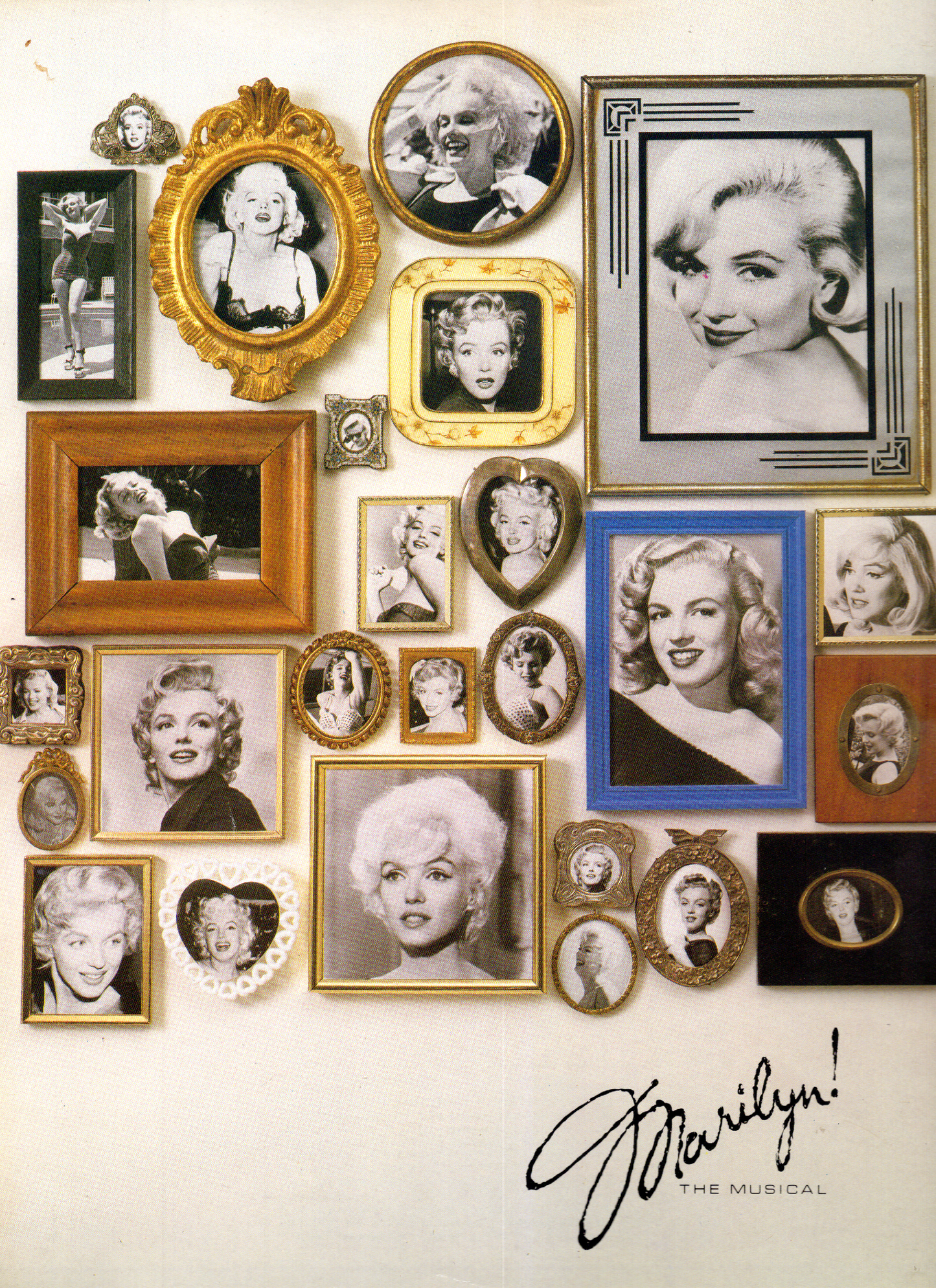 Vintage 1983 Marilyn! The Musical Original London Adelphi Theatre Souvenir Brochure & Program