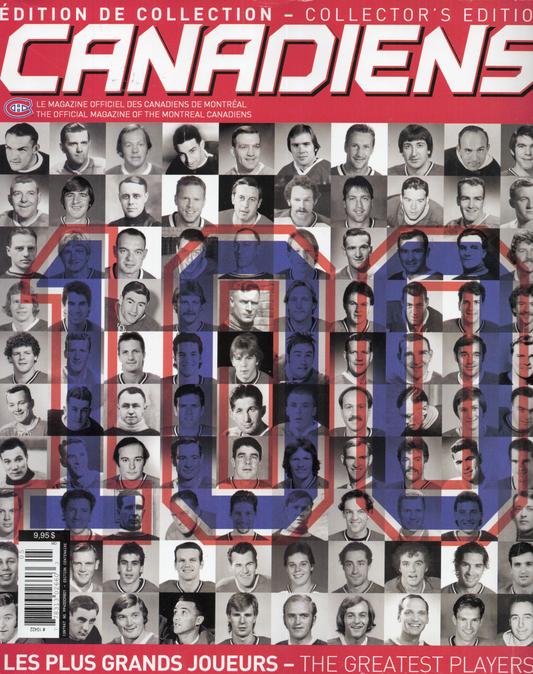 2009 Montreal Canadiens Centennial "100 Greatest Players" Special Collector's Edition Magazine VG Condition