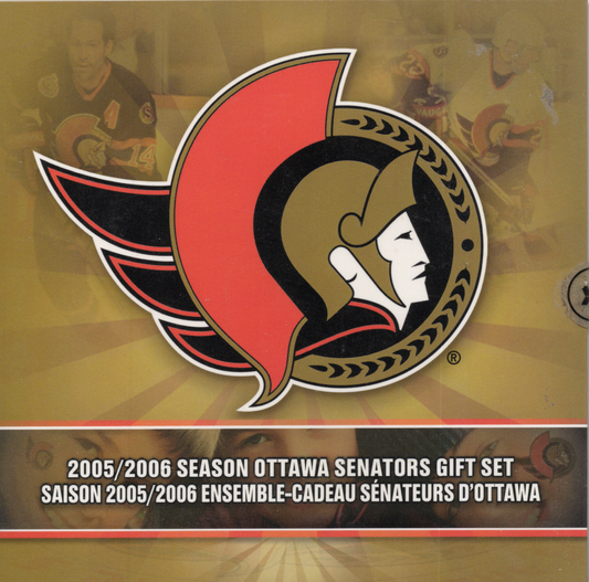 2005-06 Royal Canadian Mint NHL Ottawa Senators Official Coin Set (7-Coin Pack)