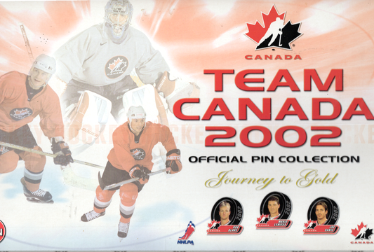 2002 Team Canada Official Completed Pin Collection Album- 23/23 (2002 Winter Olympic Games)