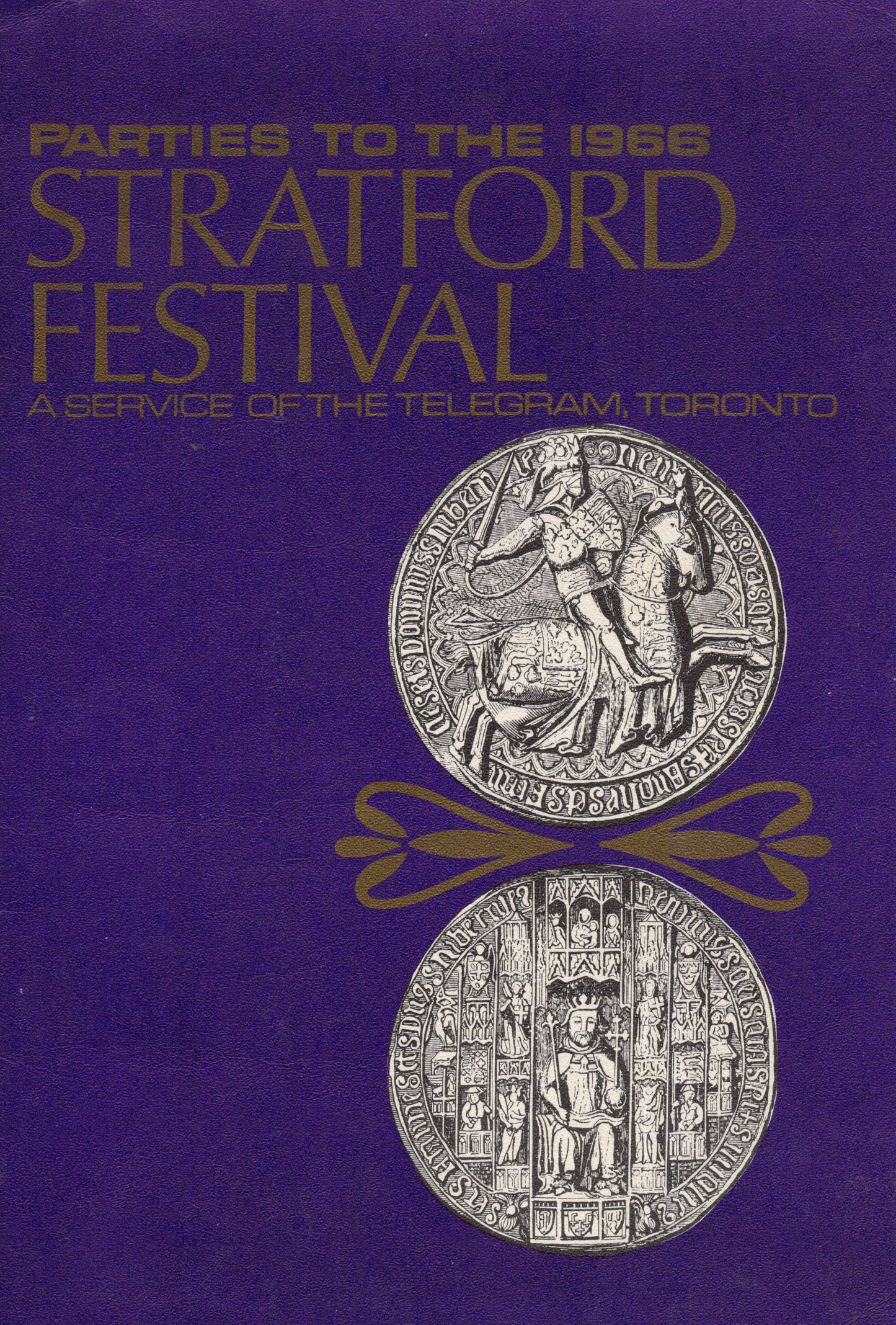 Vintage Stratford Festival Official Souvenir Program (Stratford Ontario Theatre Canada)