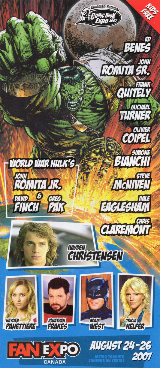 2007 Fan Expo Canada Official Program Guide (Metro Convention Centre)