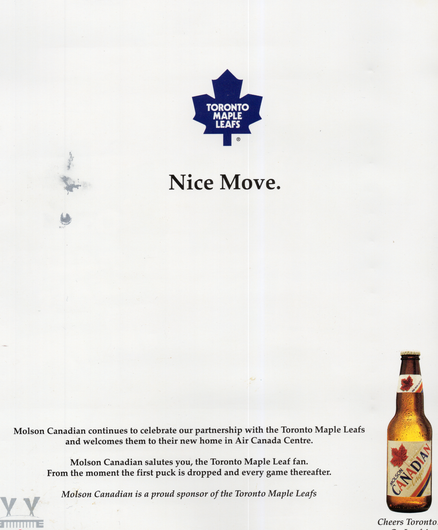 1999 The First Game Official Commemorative Game Program- Signed 1998-99 Toronto Maple Leaf Roster (Feburary 20 1999)