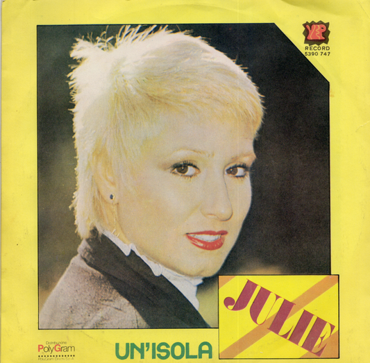 Vintage 1983 Judy- Un'Isola 7-inch Vinyl Record
