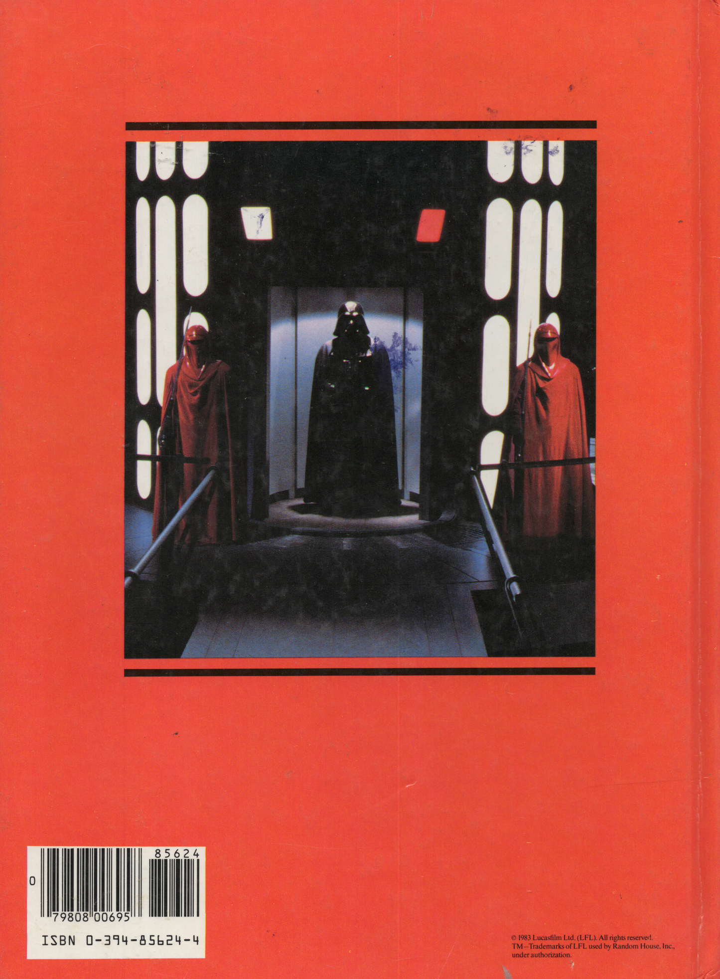 1983 Random House Star Wars: Return of The Last Jedi Hardcover Book