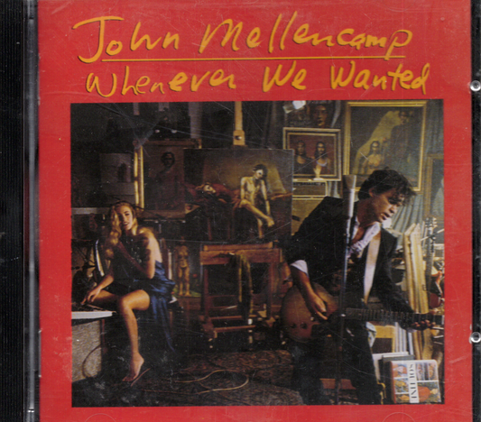 John Mellencamp Whenever We Wanted (1991) Classic Rock Compilation Album Vintage CD