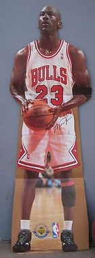 1996 Michael Jordan Vintage Life-Sized Cardboard Standee Cutout Upper Deck Over 6 Feet