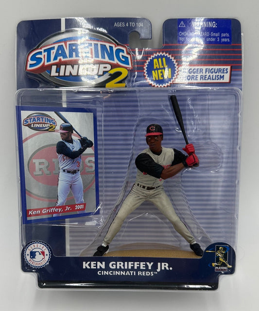 2000 Hasbro Starting Lineup 2 Ken Griffey Jr. 6-inch Action Figure