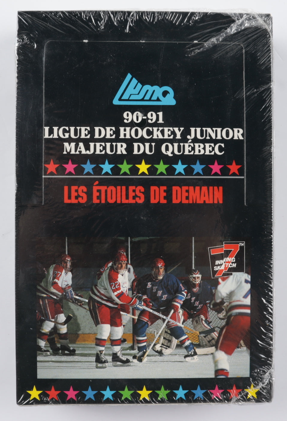 1990/91 LHMQ Hockey Card Wax Box (36 Packs) Possible Martin Brodeur Rookie