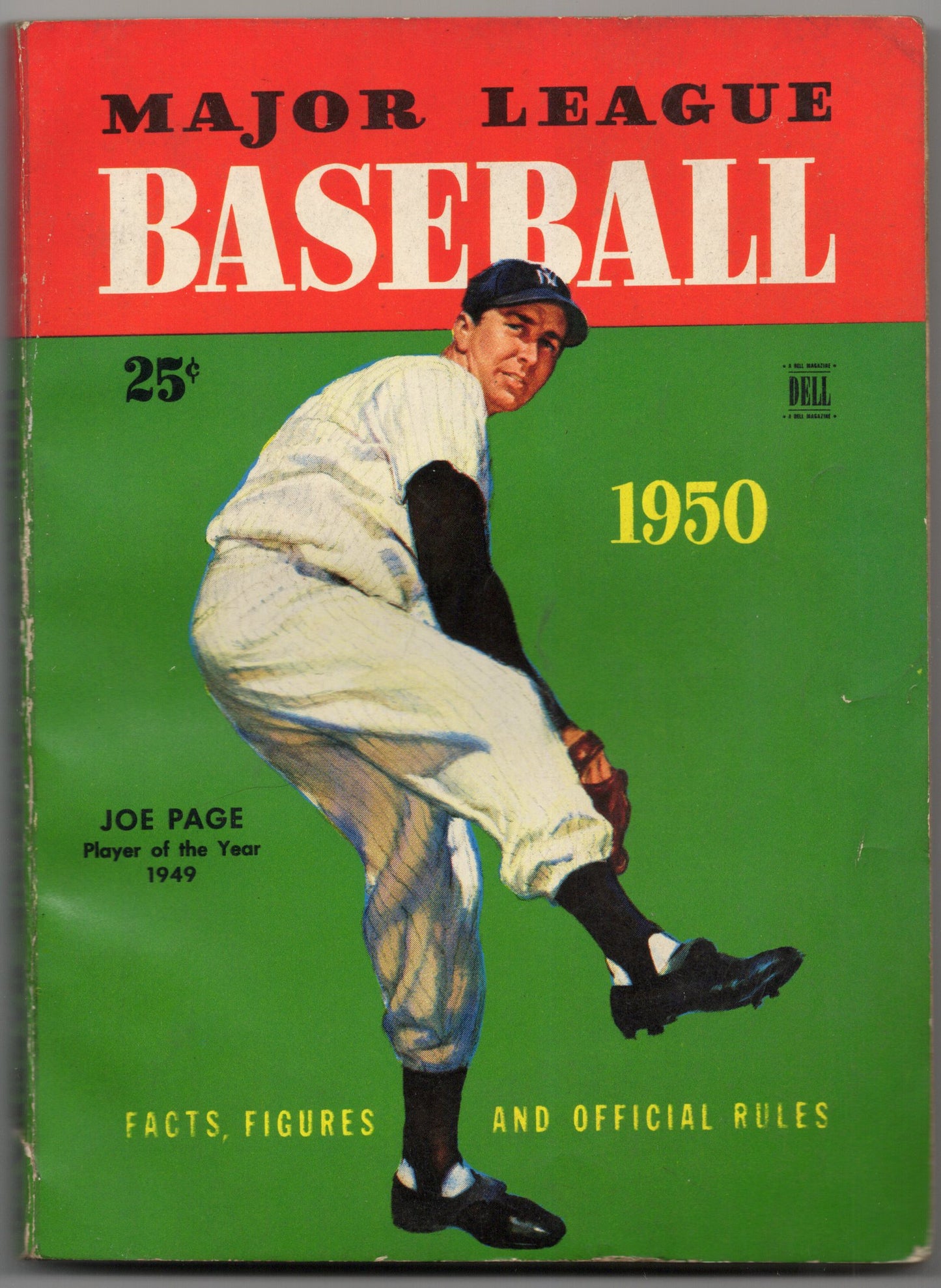1950 Dell Publishing Major League Baseball Vintage Paperback